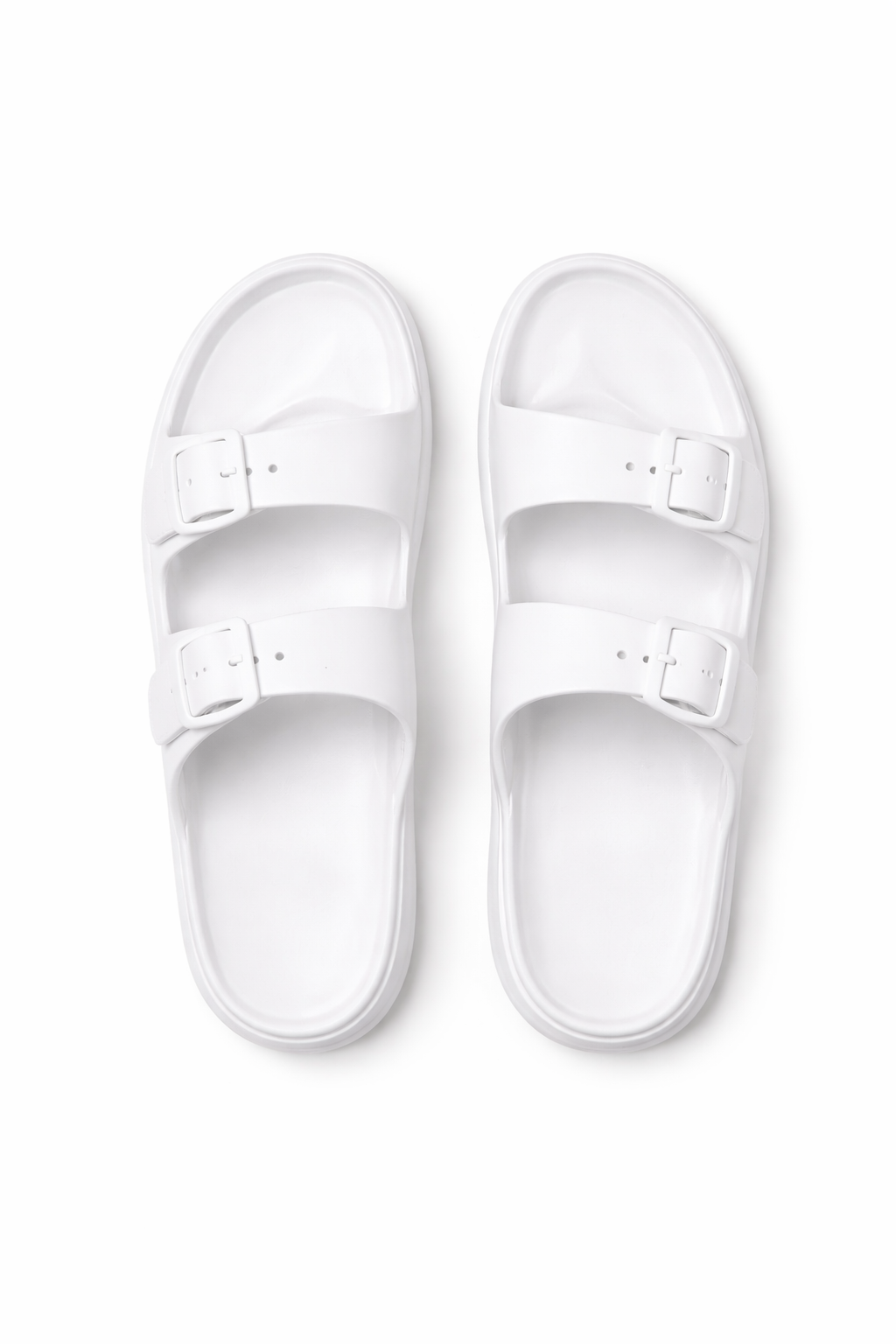 Minimalist Double Strap Slides – Lightweight Everyday Comfort Sandals